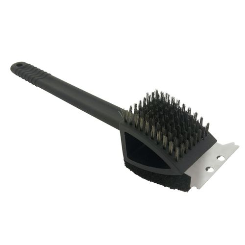 Escova Para Churrasqueira Mimo Style Espátula e Esponja 1 Unidade