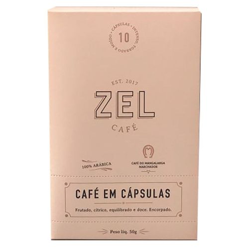 Café em Cápsulas Zel Tradicional 50g com 10 Unidades