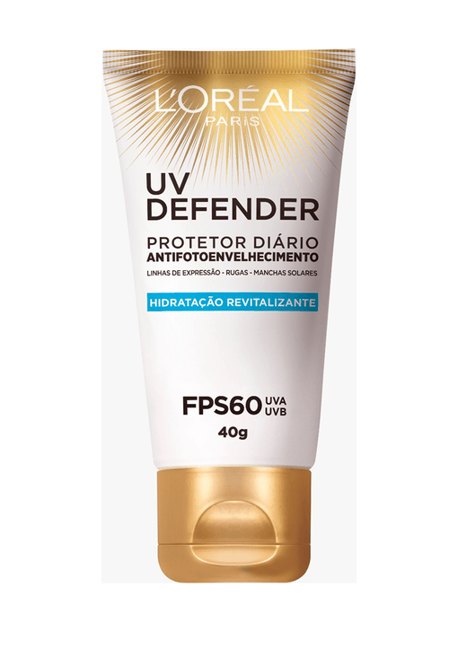 Protetor Solar Facial Loreal FPS60 UV Defender Antioleosidade 40g