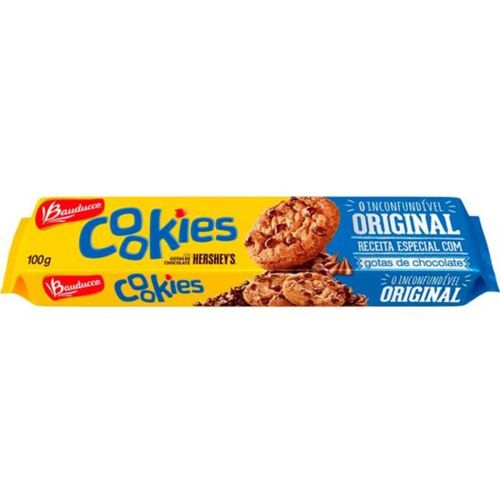 Biscoito Bauducco Cookies Original 100g