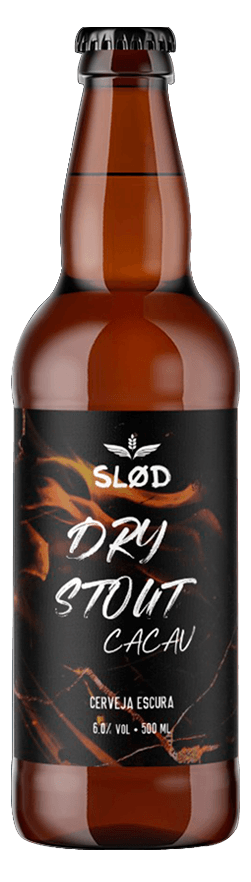 Cerveja Slod Dry Stout Cacau Garrafa 550ml