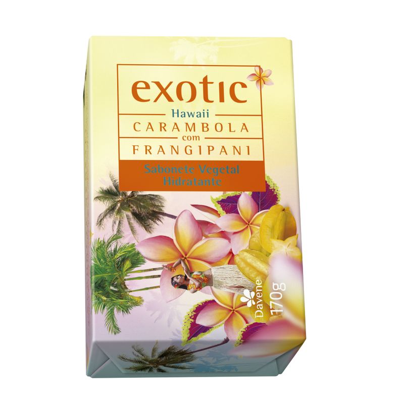 Sabonete-Vegetal-Davene-Exotic-Hawaii-Carambola-com-Frangipane-170g