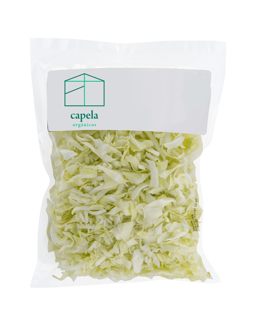 Repolho Verde Fatiado Hig Org Capela 150g