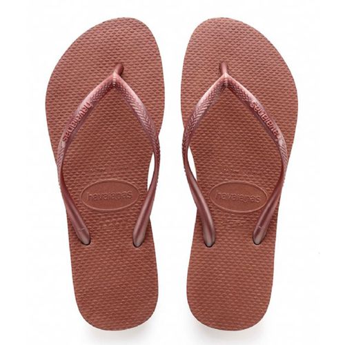 Sandália Havaianas Slim Nude Bronze Nº 35 / 36 Par
