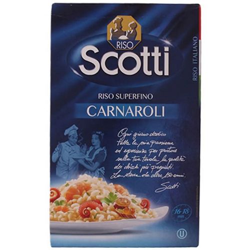 Arroz Italiano Carnaroli Scotti Pacote 5kg