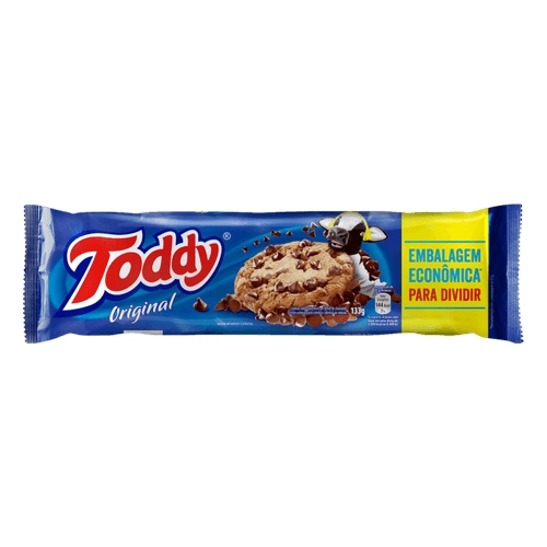 Cookies Toddy Baunilha com Gotas de Chocolate 133g