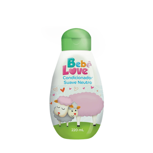 Condicionador Suave Neutro Bebê Love Frasco 220ml