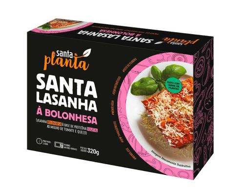 Lasanha Santa Planta À Bolonhesa com Carne de Planta 320g