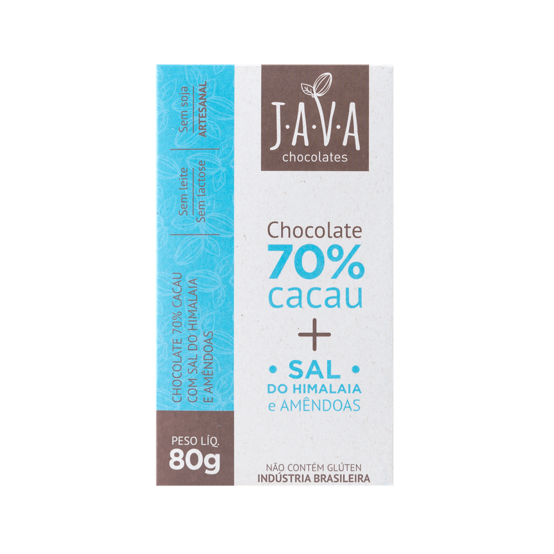 Chocolate-Java-Chocolates-70--Cacau---Sal-do-Himalaia-e-Amendoas-80g