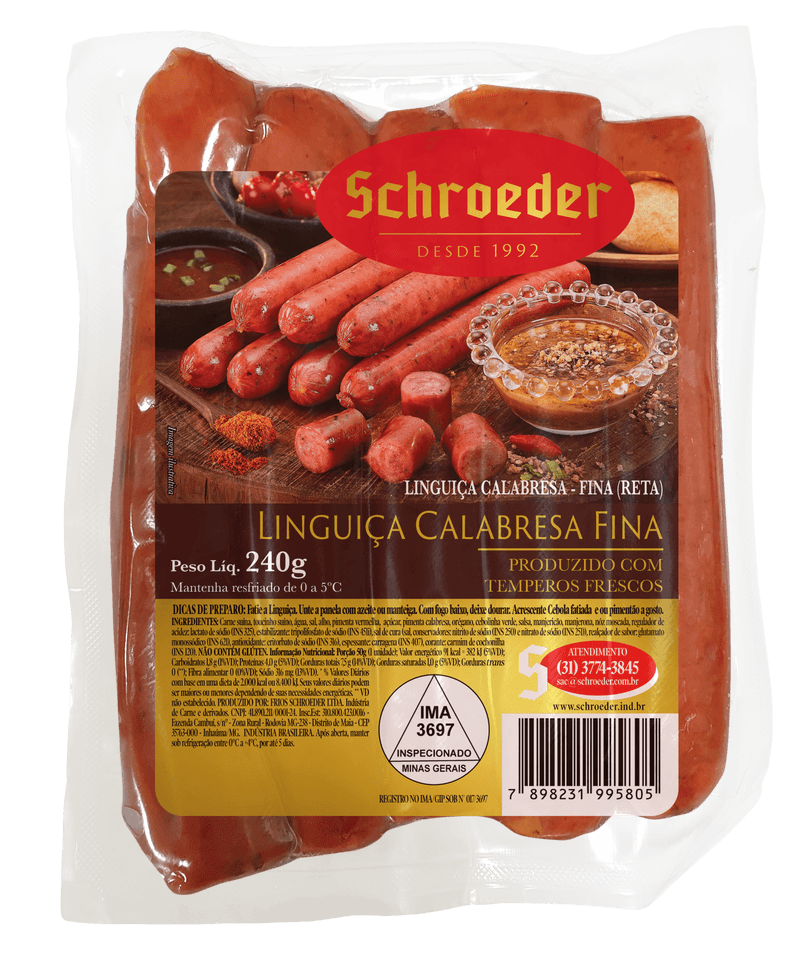 Linguica-Calabresa-Schroeder-Fina-Resfriada-240g