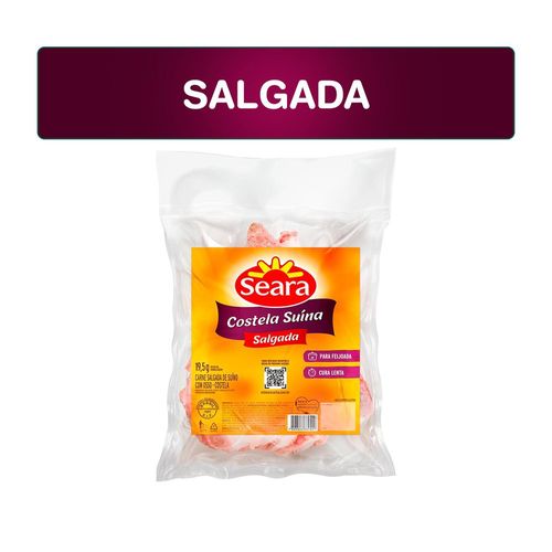 Costela Suína Salgada Seara 1Kg