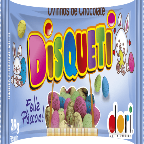 Ovinho De Pascoa Choc Dori Disq 29g