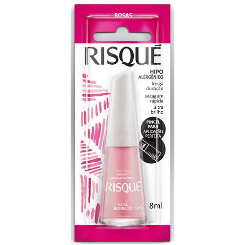 Esmalte Risqué Rose Bombom 8ml