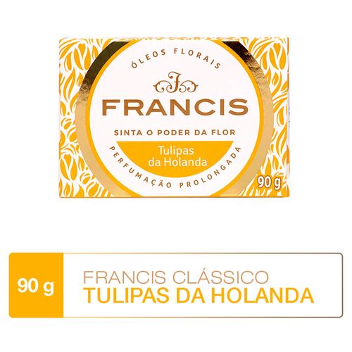Sabonete em Barra Francis Clássico Amarelo 90g