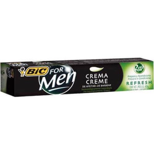 Creme de Barbear Bic For Men Refresh 65g