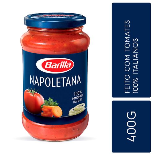 Molho de Tomate Napolitano Italiano Barilla 400g
