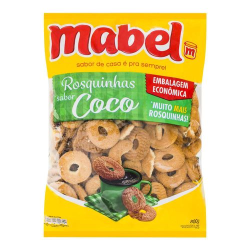 Rosquinha Mabel Coco Pacote 800g