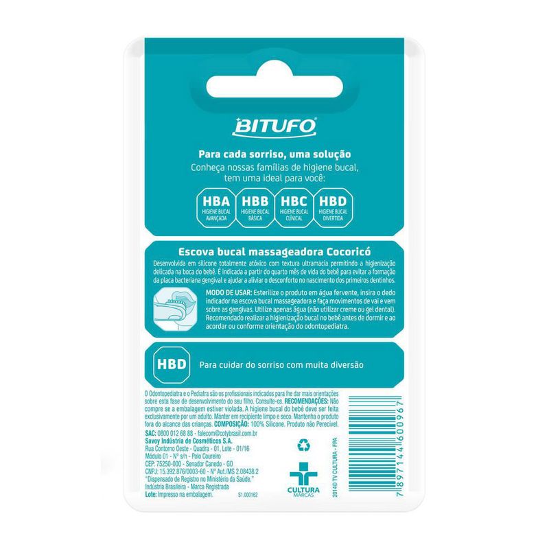Escova-Dental-Bitufo-Cocorico-Massageadora