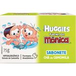 Sabonete-Huggies-Turma-da-Monica-Infantil-Camomila-e--Aloe-Vera-Caixa-75-g