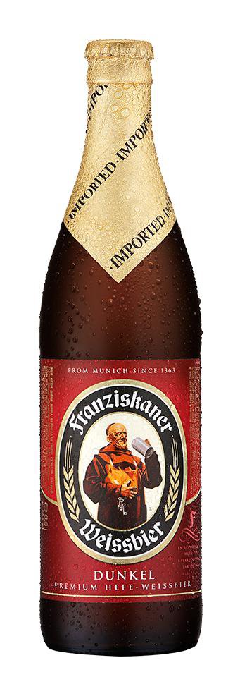 Cerveja Alemã Franziskaner Dunkel Garrafa 500 ml
