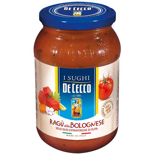 Molho de Tomate Italiano De Cecco Bolognese 400g