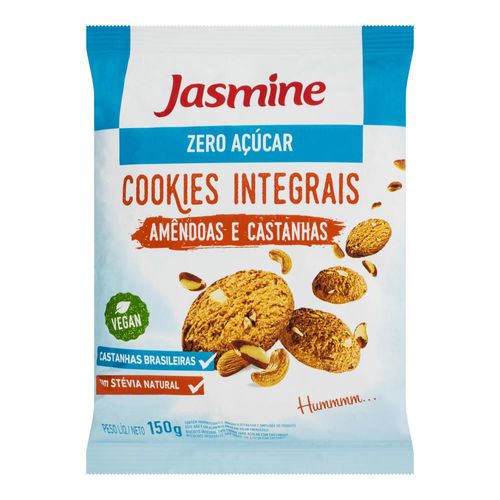 Cookies Integrais Jasmine Diet Castanha de Caju Pacote 50 g