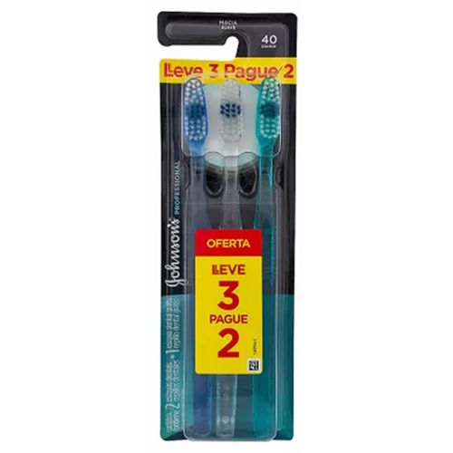 Escova Dental Reach Profissional Macia Leve 3 Pague 2