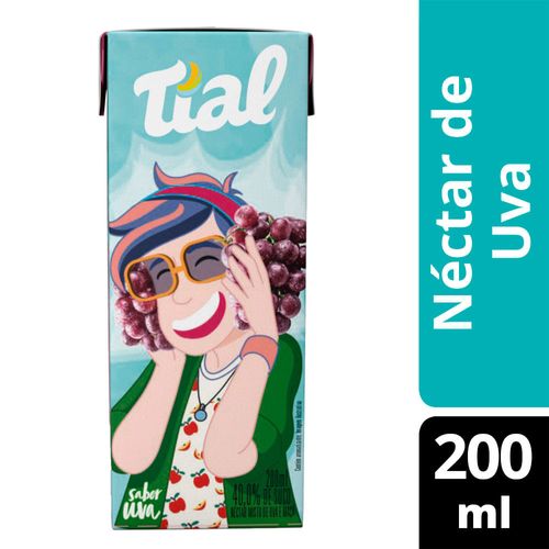 Néctar Tial Kids Uva 200ml
