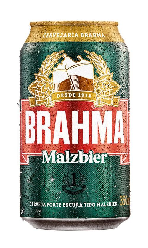 Cerveja Brahma Malzbier Lata 350ml
