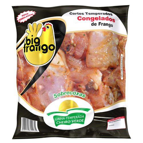 Sobrecoxa De Frango Big Frango Temperado Resfriago 1Kg