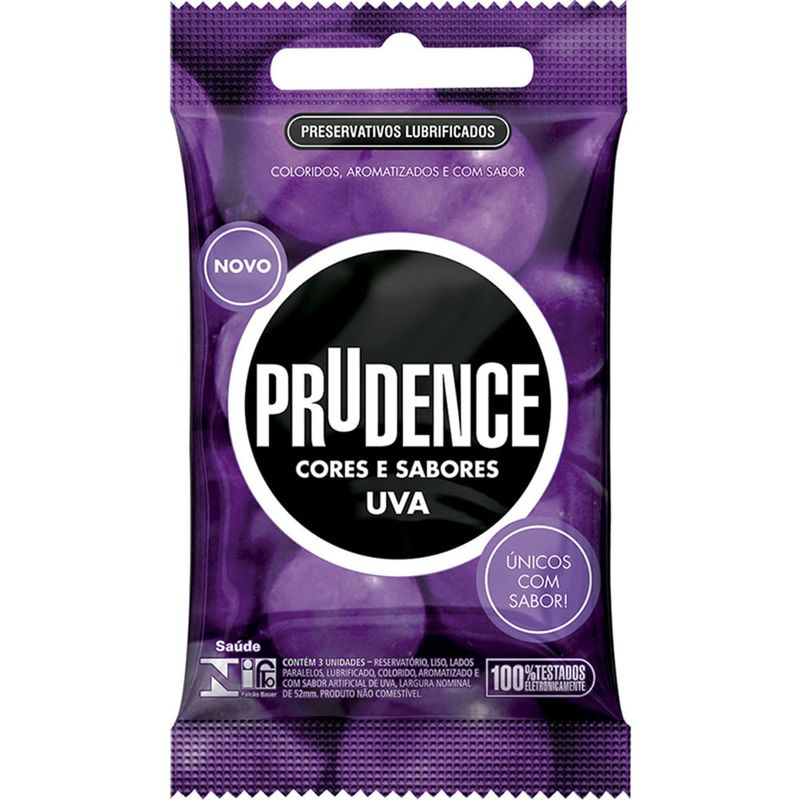 Preservativo-Prudence-Sabor-Uva-com-3-Unidades