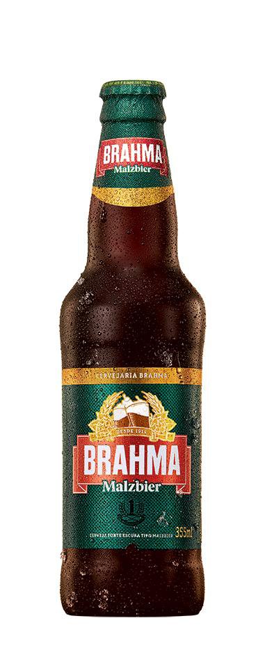 Cerveja BRAHMA MALZIBIER 355ml Long Neck