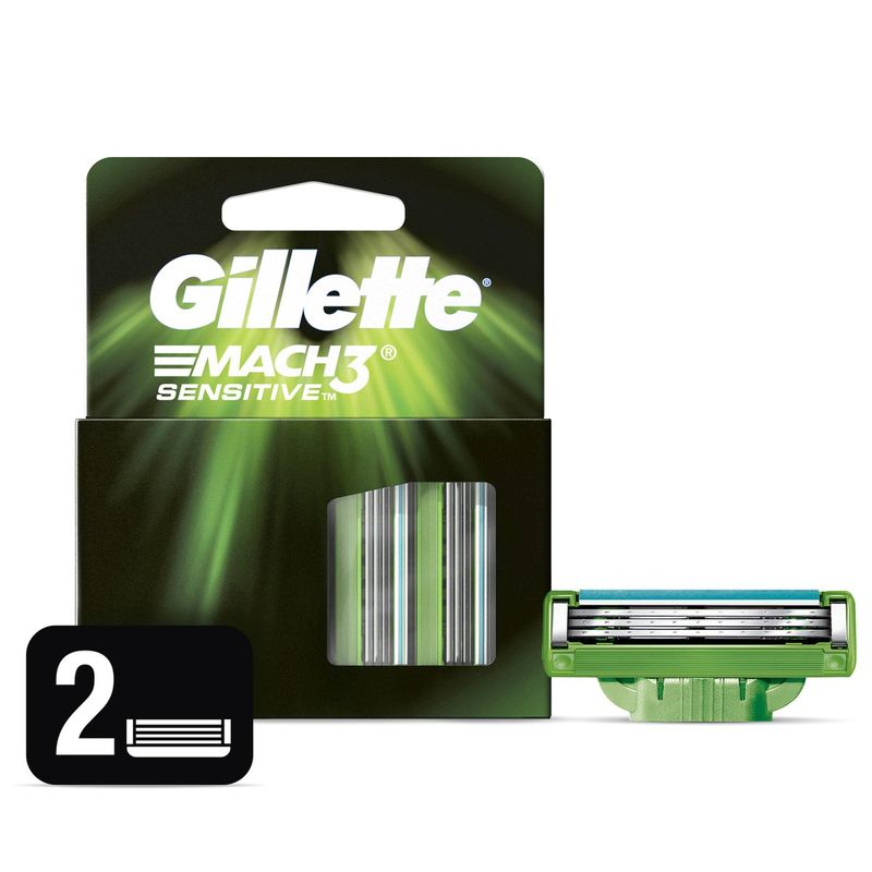 Carga-para-Aparelho-de-Barbear-Gillette-Mach3-Sensitive-2-unidades