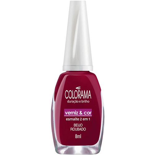 Esmalte Colorama Verniz & Cor Beijo Roubado 1 Unidade