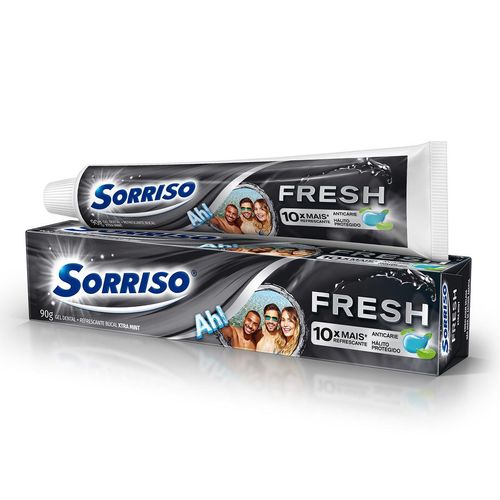 Gel Dental Xtra Mint Sorriso Fresh 90g