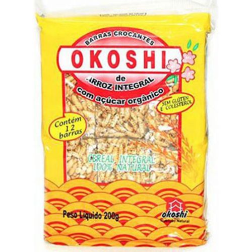 Barra Integral Okoshi de Arroz Caramelizado 200 g