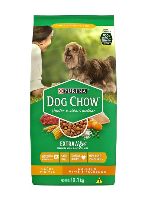 Ração para Cão Dog Chow Raças Pequenas 10,1 kg