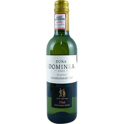 Vinho Chileno Branco Dona Dominga Reserva Chardonnay 375ml
