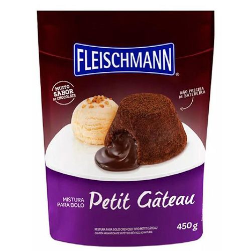 Mistura Fleischmann para Petit Gateau ou Brownie 450 g