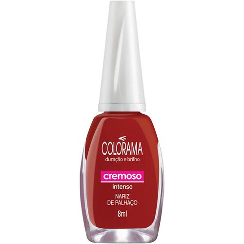 Esmalte Cremoso Nariz De Palhaço Grandes Sucessos Colorama Blister 8ml
