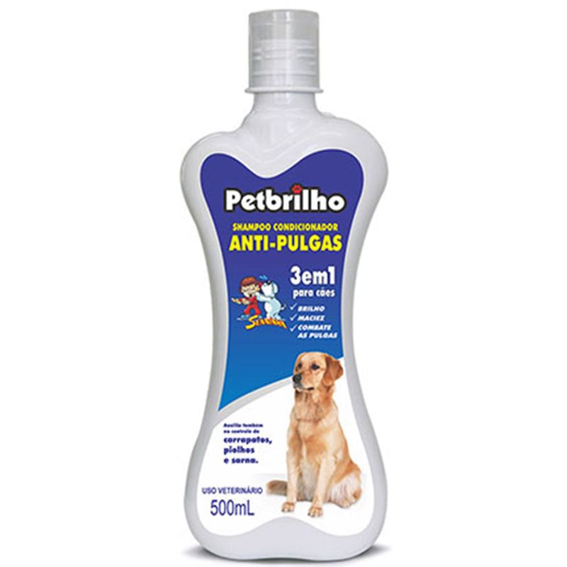 Shampoo-para-Cao-Petbrill-Anti-Pulgas-3x1-500-ml