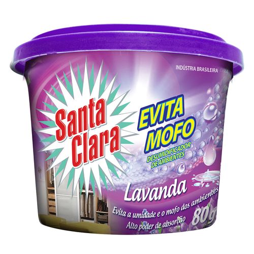 Antimofo Santa Clara Lavanda Pote 80 g