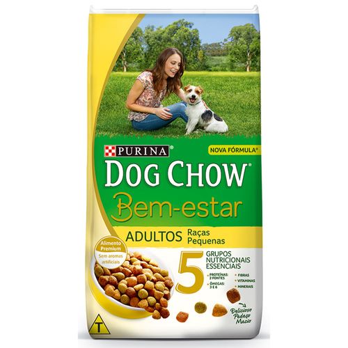 Ração para Cães Dog Chow Bem Estar Adultos Raças Pequenas 1 kg