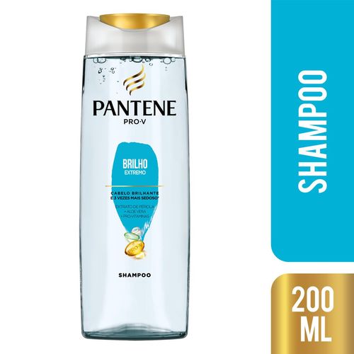 Shampoo Pantene Pro-V Brilho Extremo Frasco 200ml