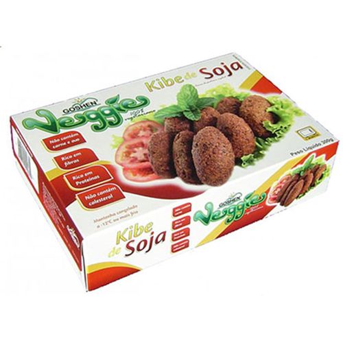 Kibe Soja Goshen Veggie Caixa 300 g