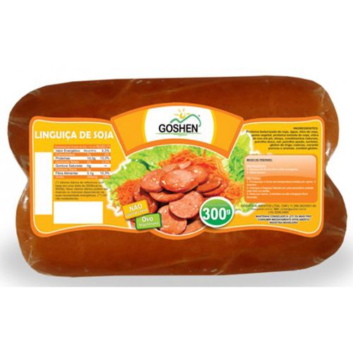 Linguiça Goshen de Soja Caixa 300 g