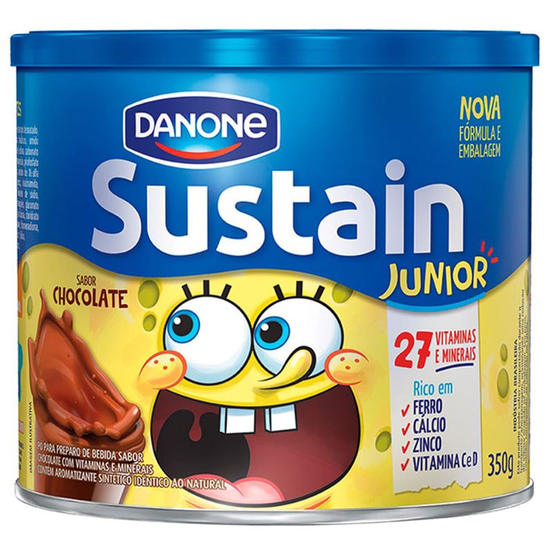 Complemento-Alimentar-Sustain-Junior-Chocolate-Lata-350g