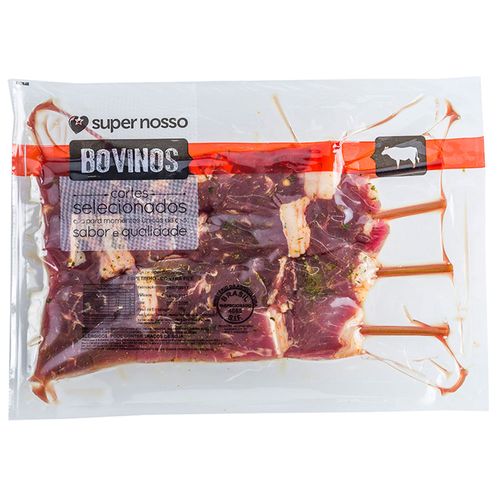 Espetinho De Contrafilé Super Nosso Bandeja 400g
