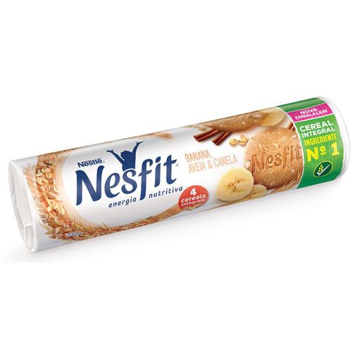 Biscoito NESFIT Banana, Aveia e Canela 200g