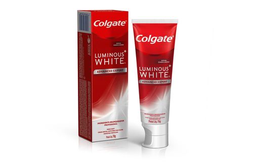 Colgate Luminous White Expert Creme Dental para Branqueamento 70g